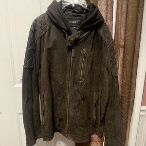 Black Rivet Leather jacket